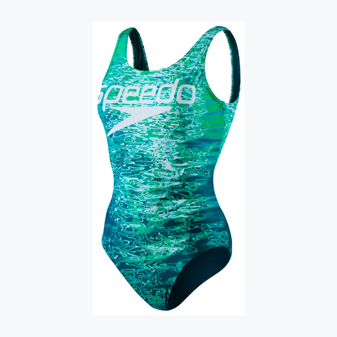 Traje De Baño Speedo Verde Digital Uback Mujer – Tenis y Gol Deportes Ags