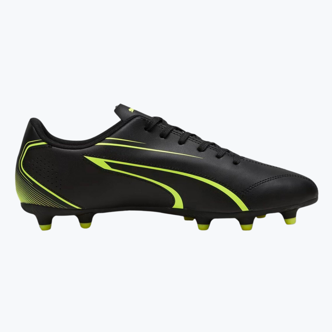 Tachones De Futbol Puma Vitoria FG AG Negro Verde Hombre Tenis y Gol Deportes Ags